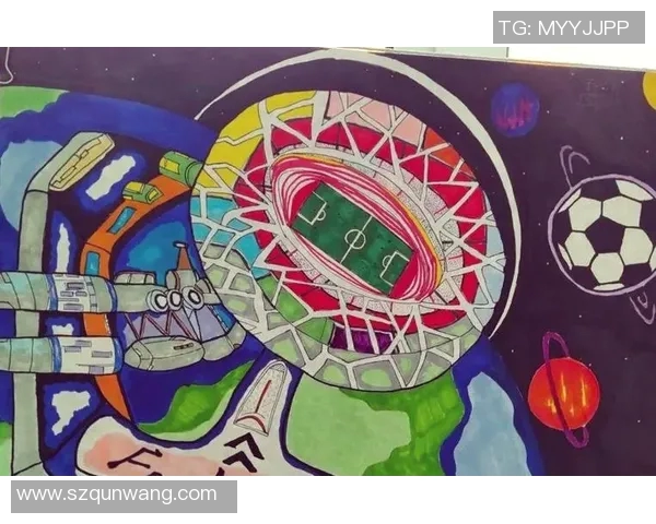 足球明星展现艺术才华用画笔描绘简单而美丽的世界